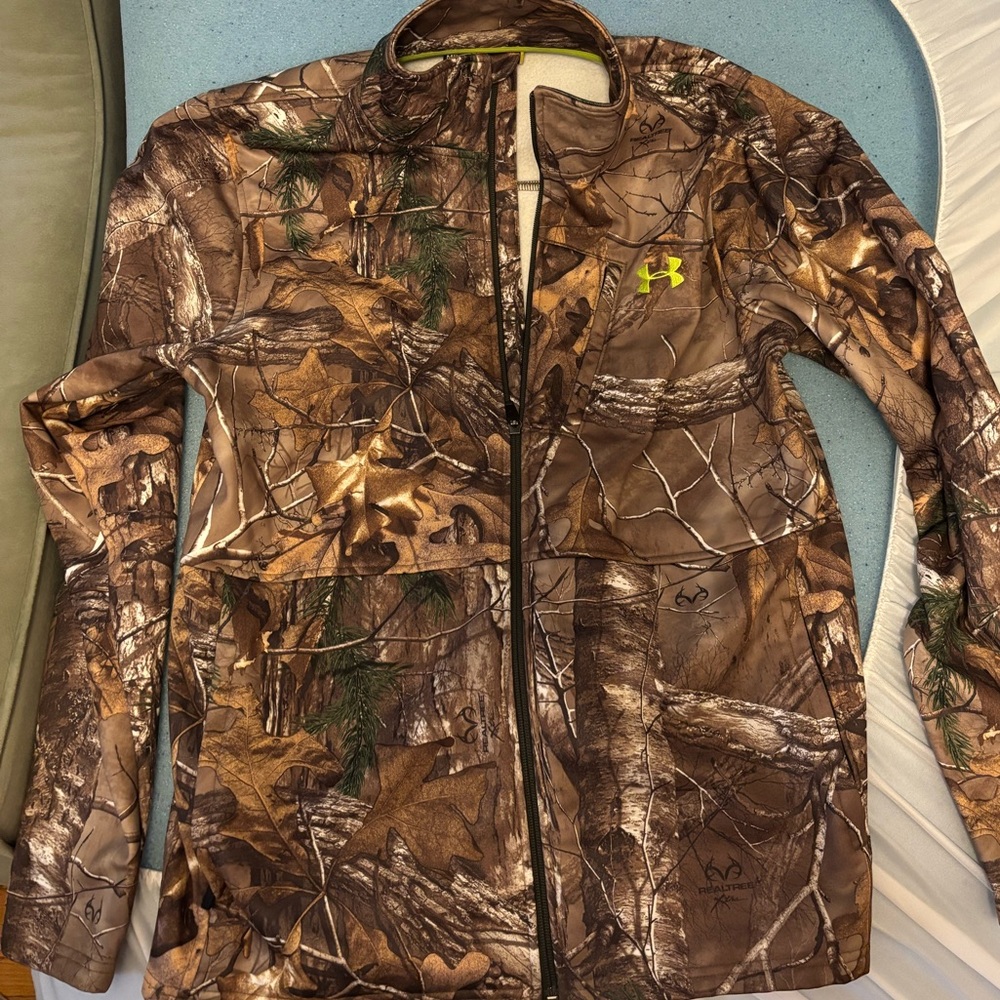 Under Armour Woodland Camouflage Jacket